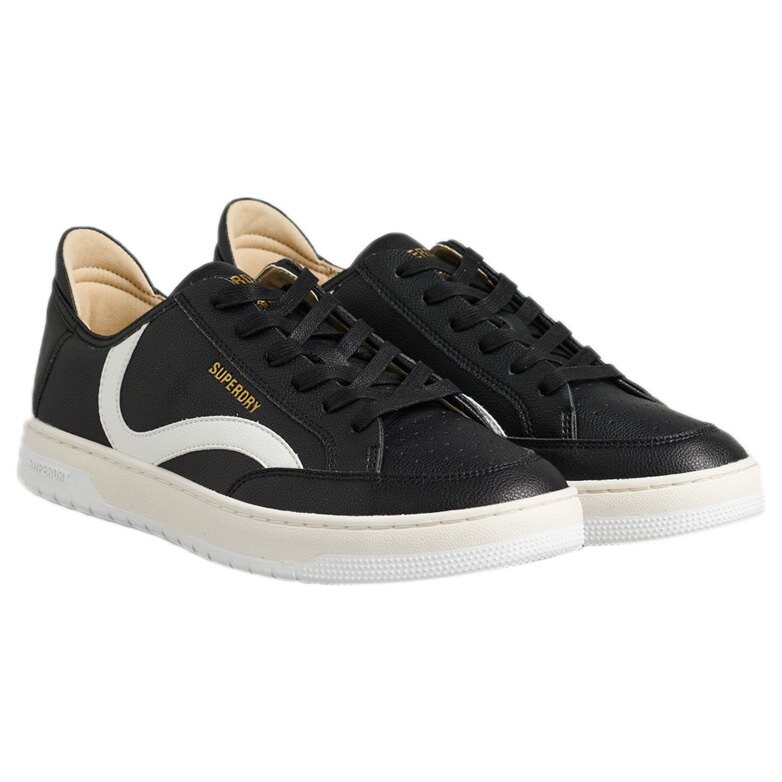 

Кроссовки Superdry Vintage Vegan Low Top , черный