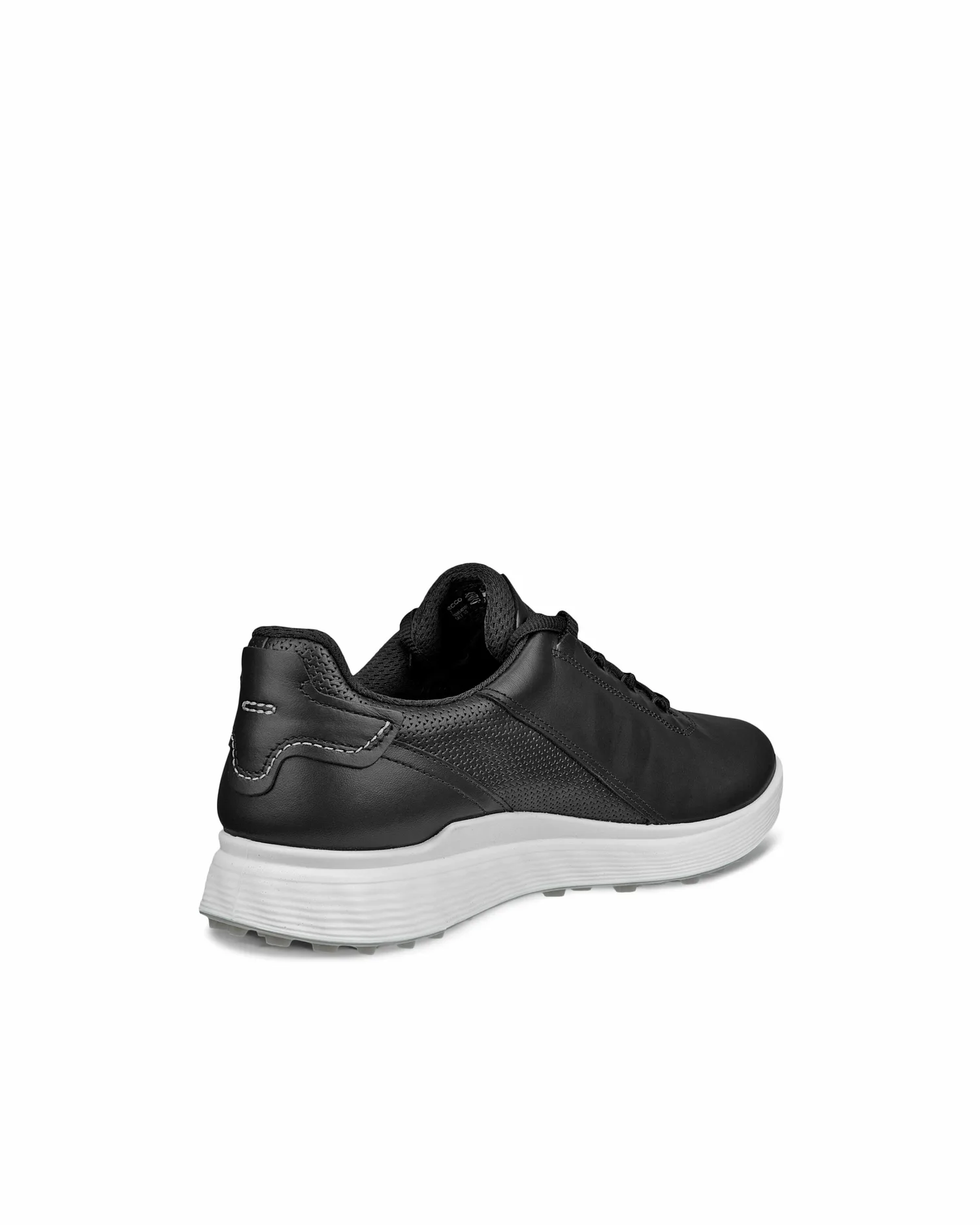 Мужские водонепроницаемые туфли для гольфа ECCO Golf S-Casual из натуральной кожи, BLACK — фото 3