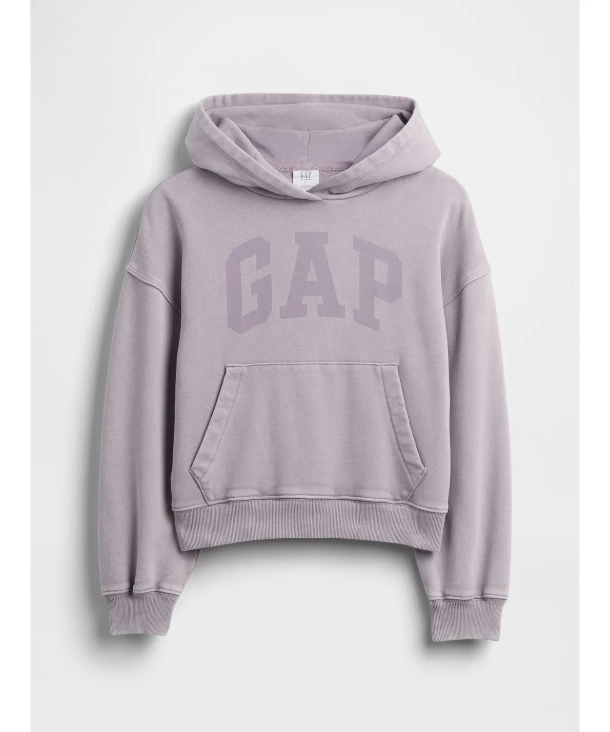 Детская парка с капюшоном Gap Vintage Soft Relaxed Fit, синяя — фото 2