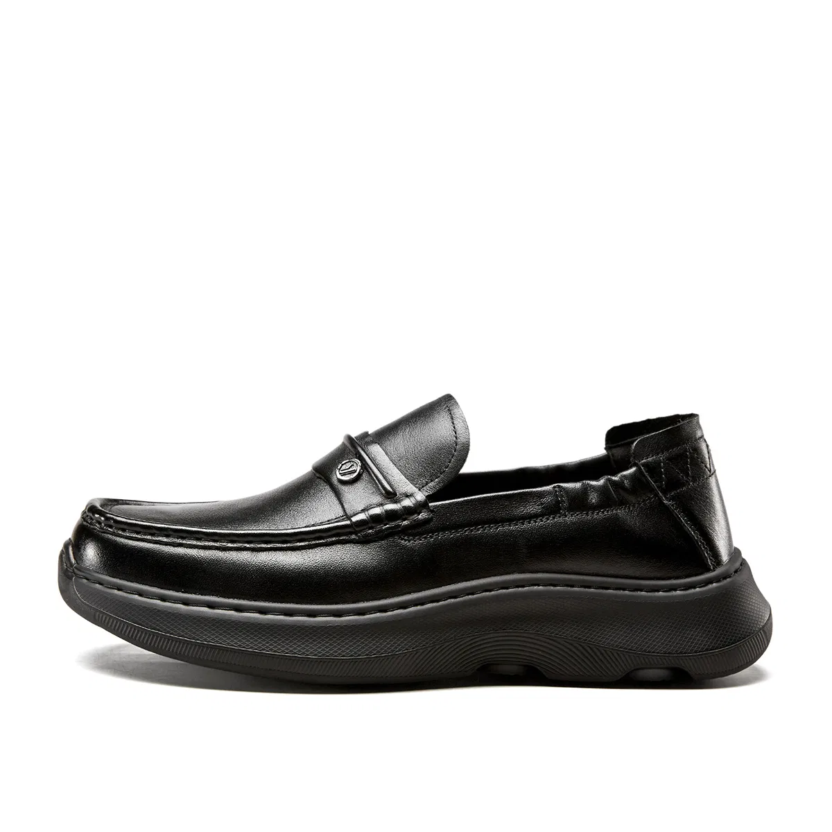 YEARCON Men's Casual Shoes Men's Low Top Black