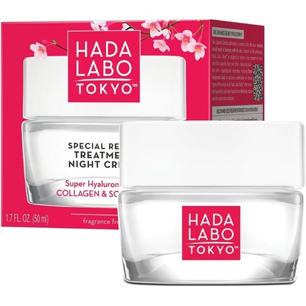 

Ночной антивозрастной крем Hada Labo Tokyo с гиалуроновой кислотой для оптимальной регенерации Dax Cosmetics Sp. Z O.O