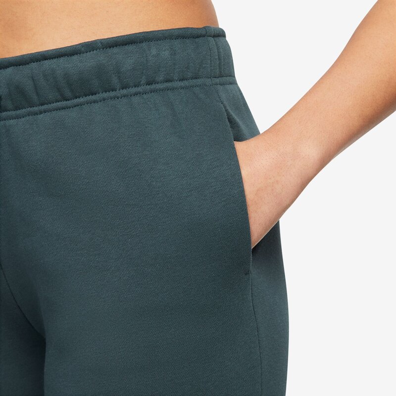 Pants w nsw club flc shine mr pant Nike, цвет deep jungle — фото 3