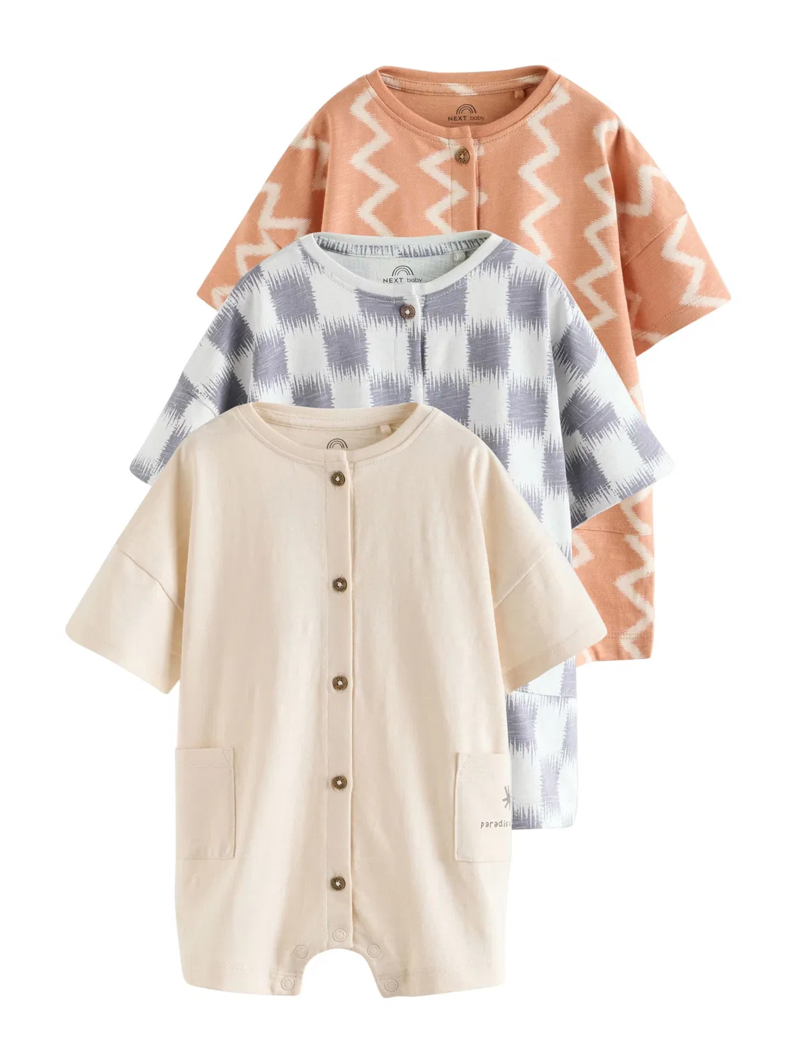 Комбинезон/Боди Next, Sand/Mocha/Light Grey