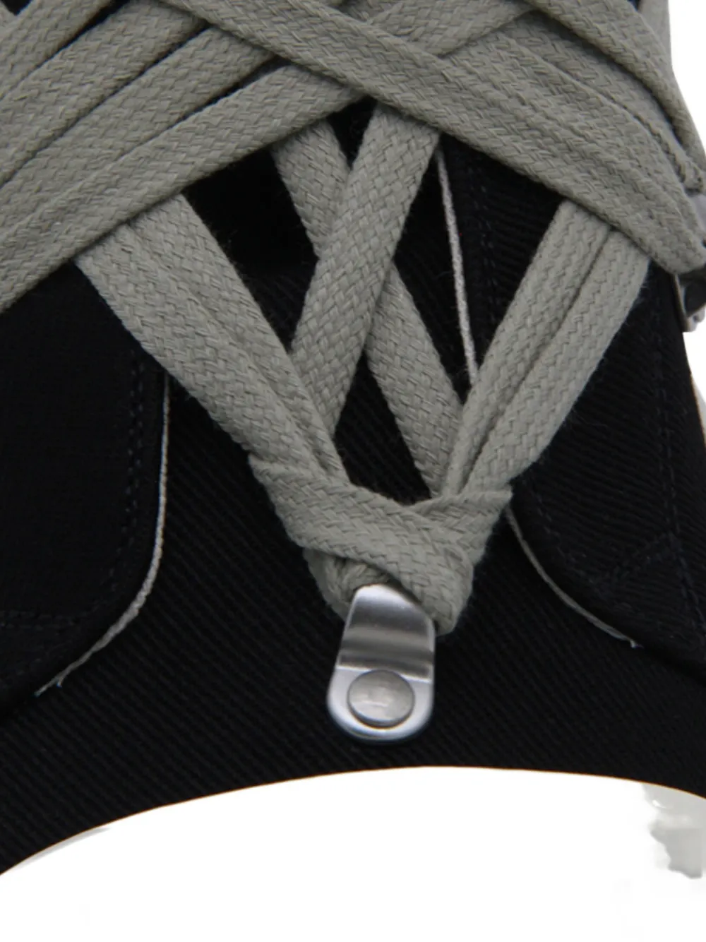 Высокие кеды на шнуровке Rick Owens DRKSHDW, черный — фото 4