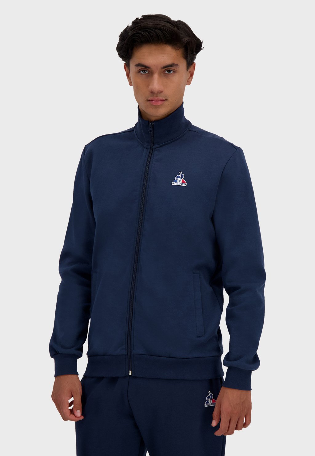 

Толстовка на молнии ESSENTIELS le coq sportif, темно-синий