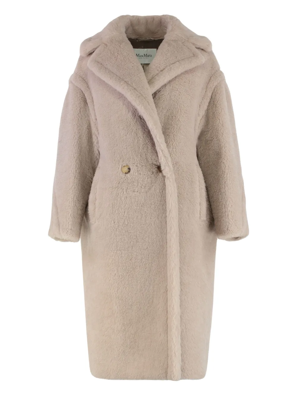 

Двубортное пальто MAX MARA, нейтральный