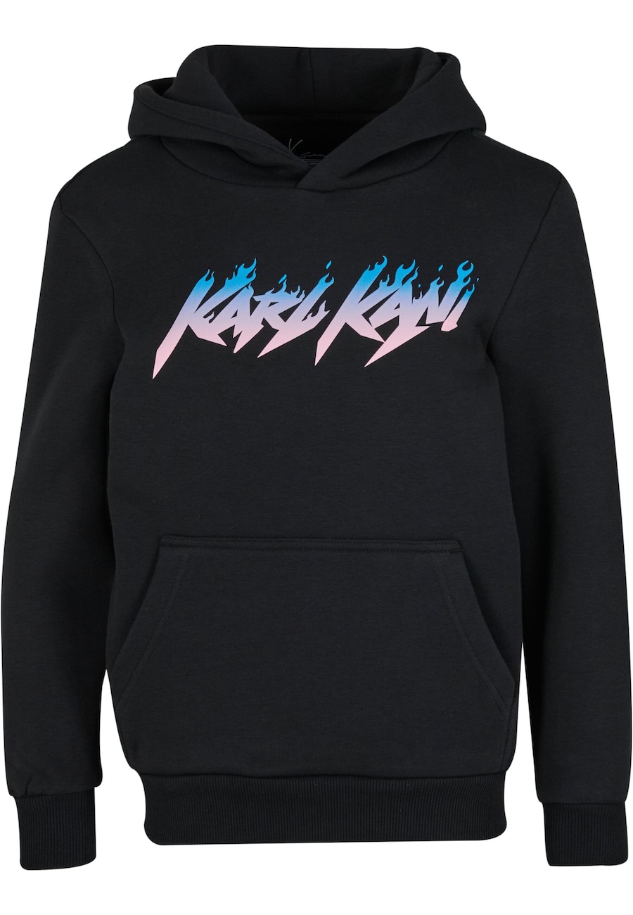 Толстовка Karl Kani Flames, черный