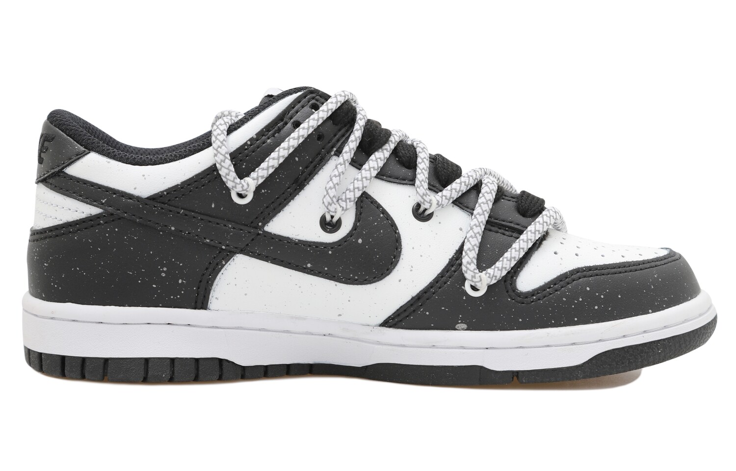 

Кроссовки Nike Dunk Skateboard Shoes Women's Low-Top Black White, Черный, Кроссовки Nike Dunk Skateboard Shoes Women's Low-Top Black White