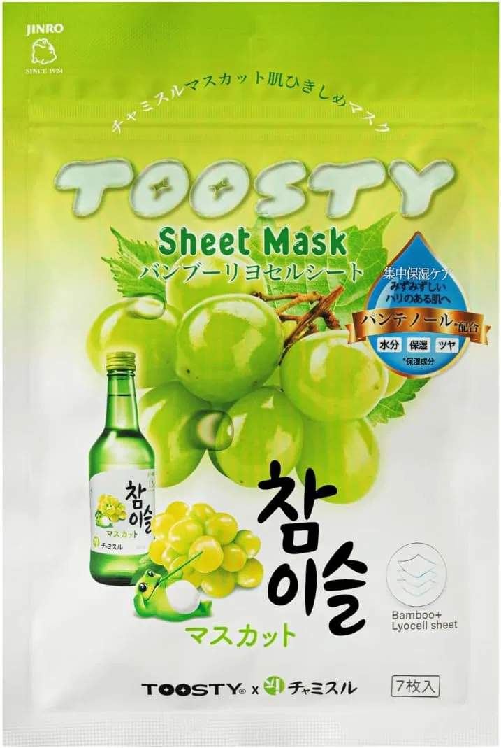 Тканевая маска Toosty — Тканевая Chamislu Muscat, 120 мл
