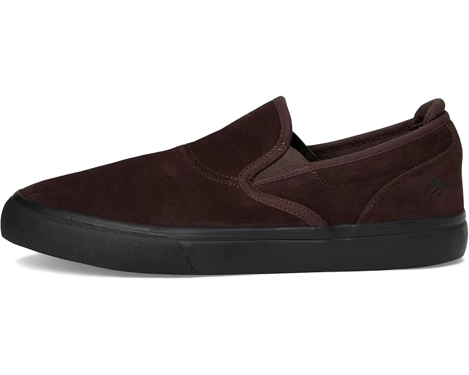 Кроссовки Emerica Wino G6 Slip-On, Brown/Black — фото 4
