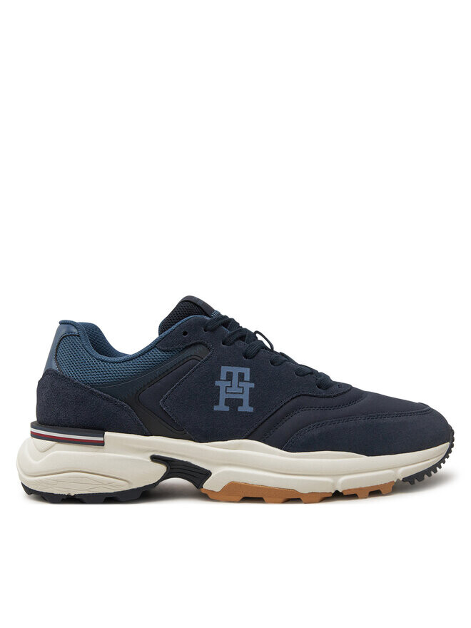 

Кроссовки Tommy Hilfiger M Runner X Ventile Mix, темно-синий