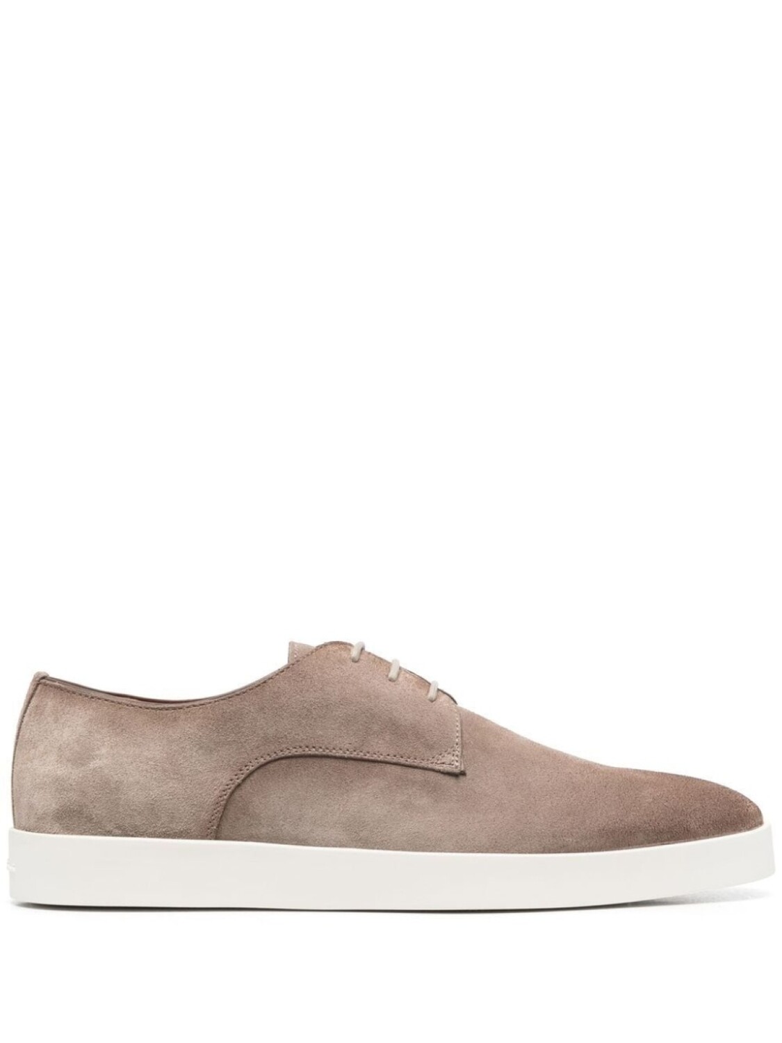 

Santoni туфли дерби на шнуровке, коричневый