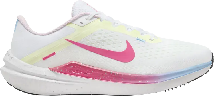 Кроссовки Wmns Air Winflo 10 'White Hyper Pink Volt', белый
