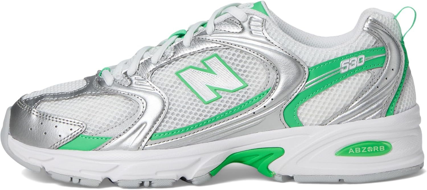 Мужские кроссовки New Balance 530 для ходьбы, зеленый — фото 4