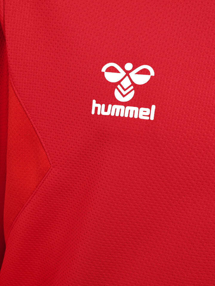 Толстовка Hummel Hmlauthentic Multisport Kinder, цвет true red — фото 3