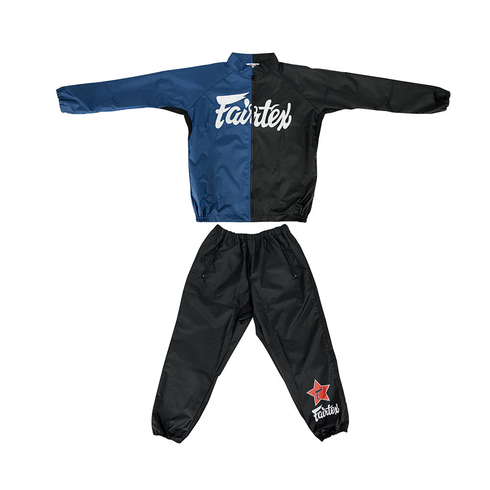 

Спортивный костюм Fairtex Vinyl Sweat Suit - VS5, черный/темно-синий