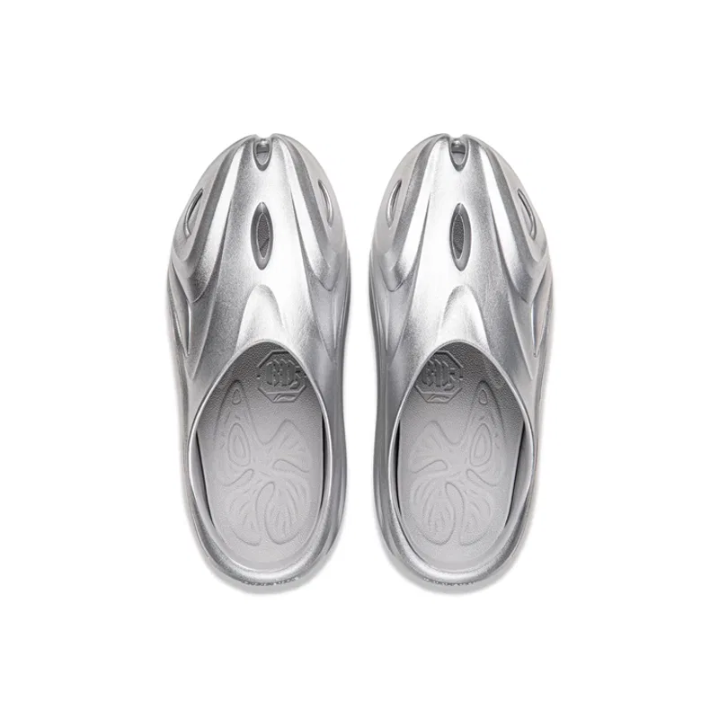 Сабо Li-Ning мужские серебристые — фото 4