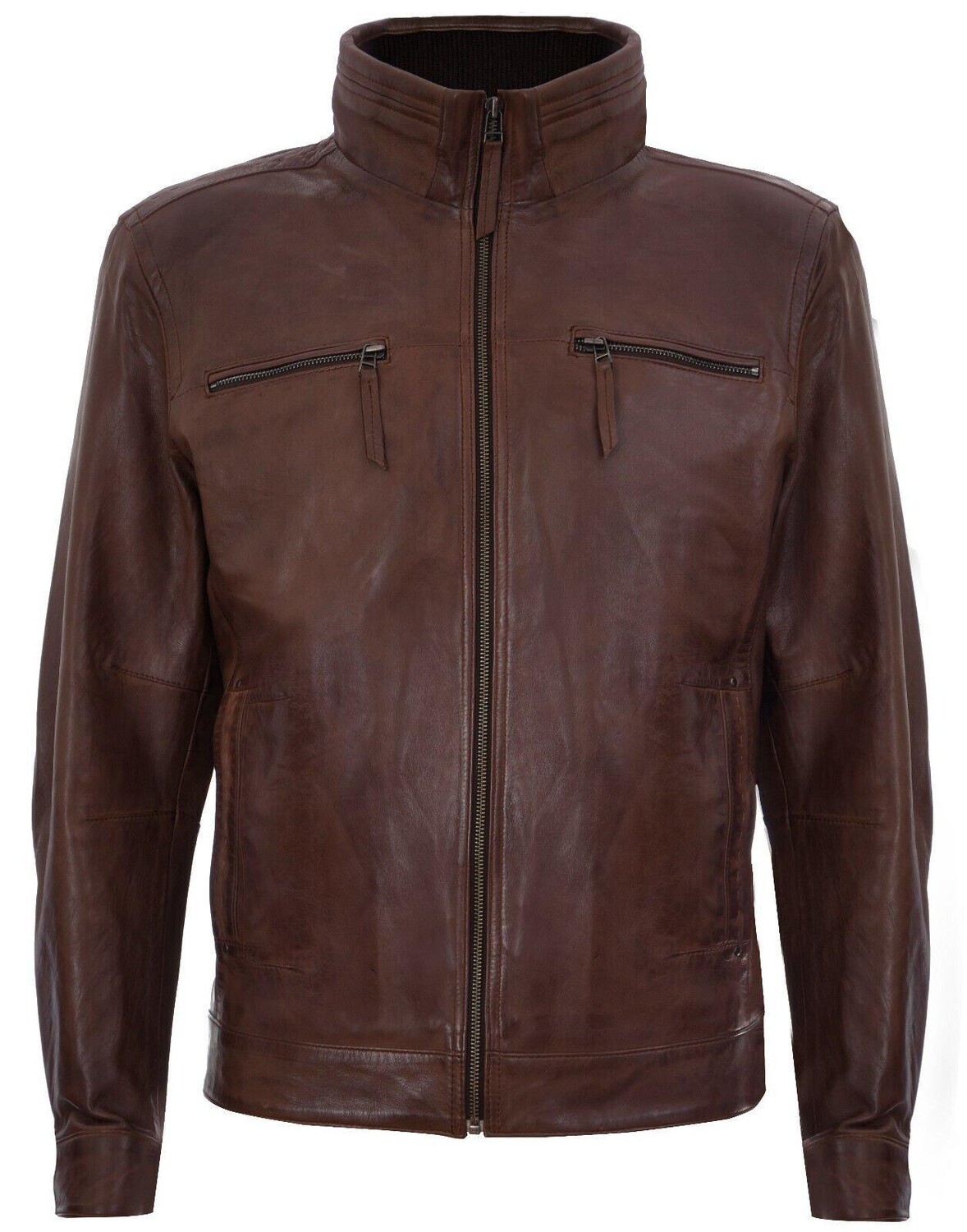 

Классическая кожаная косуха-Каракас Infinity Leather, коричневый