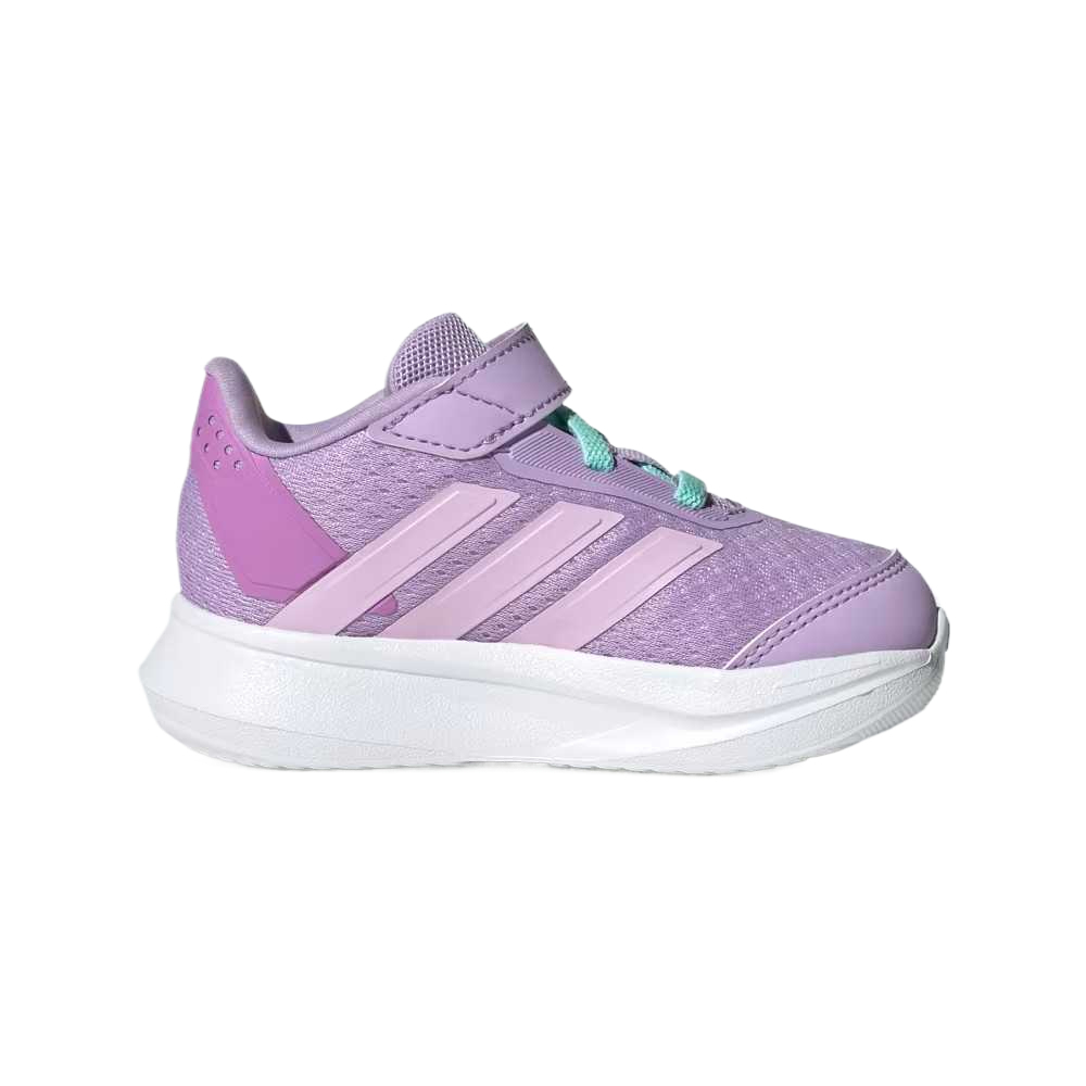 Дурамо 2 детские туфли для малышей Adidas, фуксия/лаванда/синий — фото 2