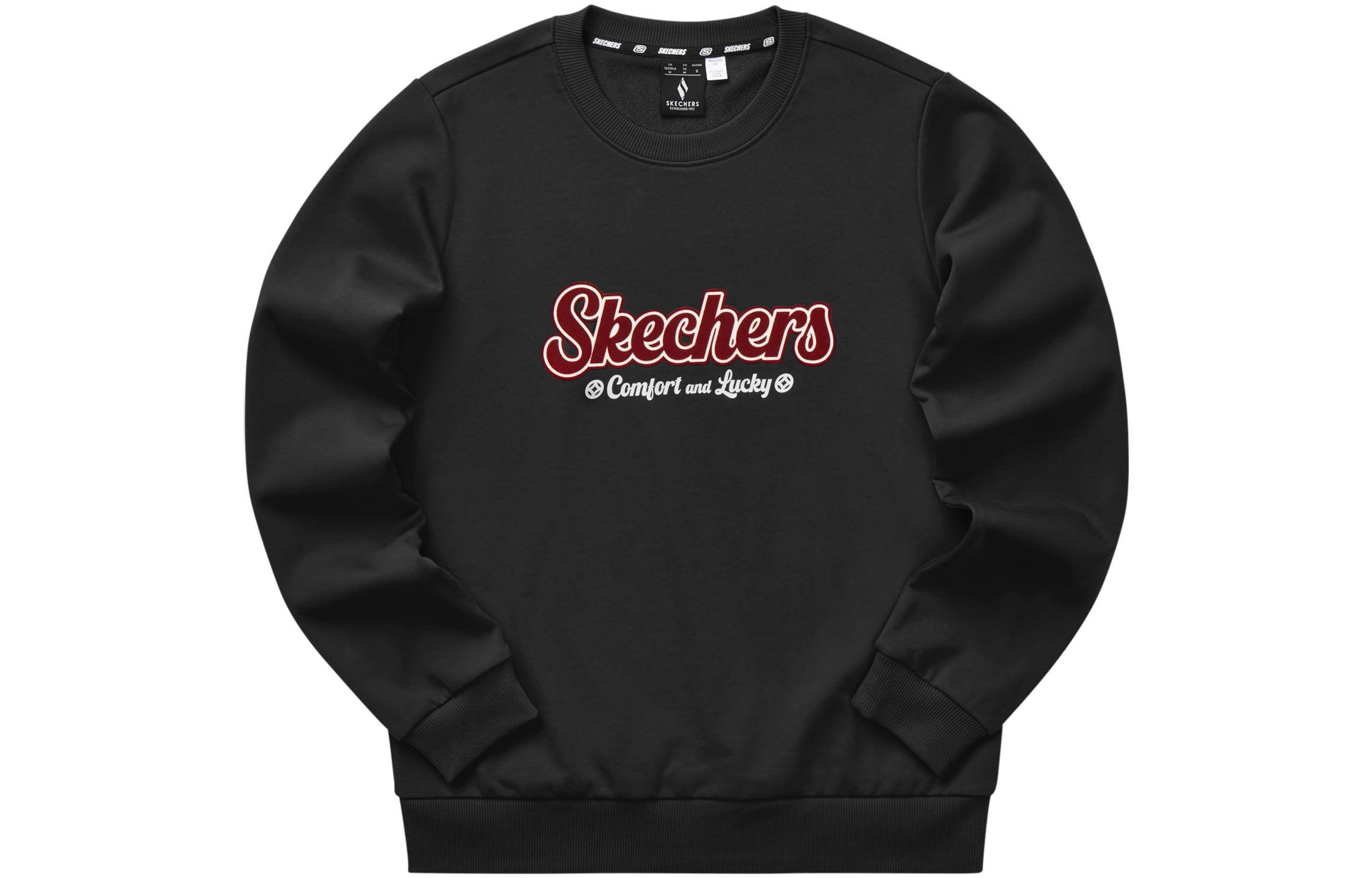 

Новогодний свитшот женский Skechers, черный