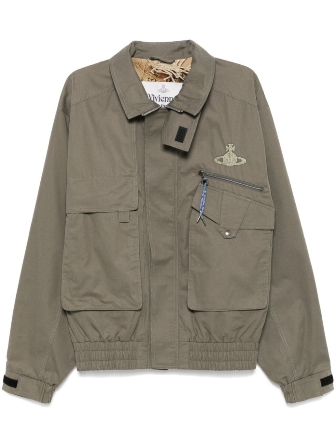 

Куртка-бомбер Vivienne Westwood Memphis, зеленый