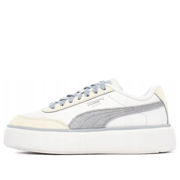 Кеды (WMNS) PUMA Oslo Maja 'White Blue Fog', кремовый