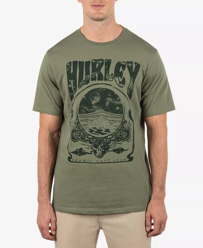 

Мужская футболка с коротким рукавом Cosmic Hurley, зеленый