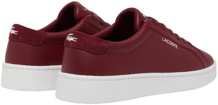 Мужские кроссовки Lacoste Courtderby, белый/бордовый — фото 3