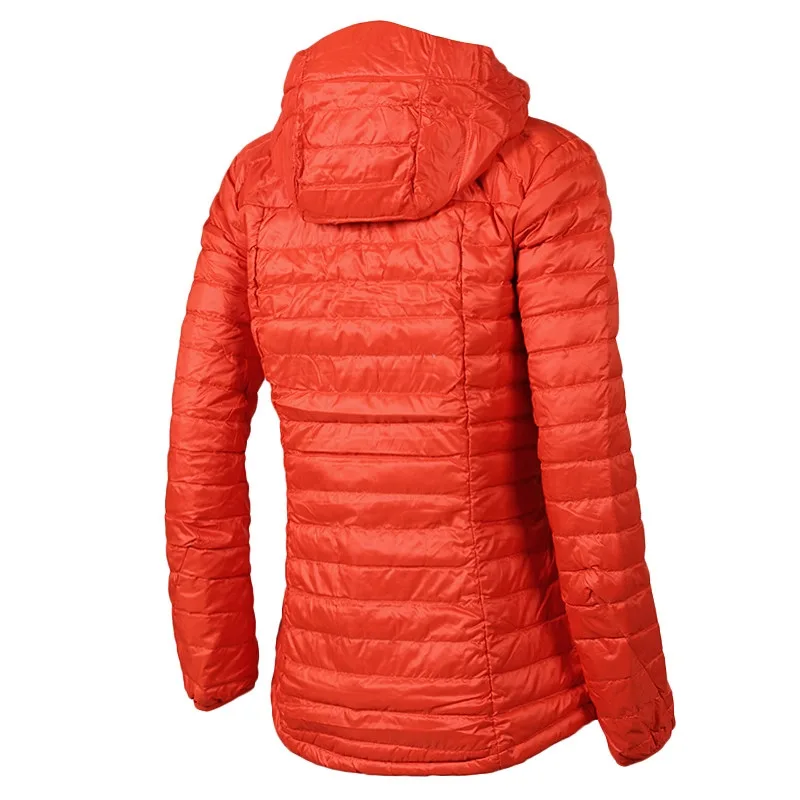 Adidas Пуховик Women's Orange Hooded Non detachable Moderate — фото 3