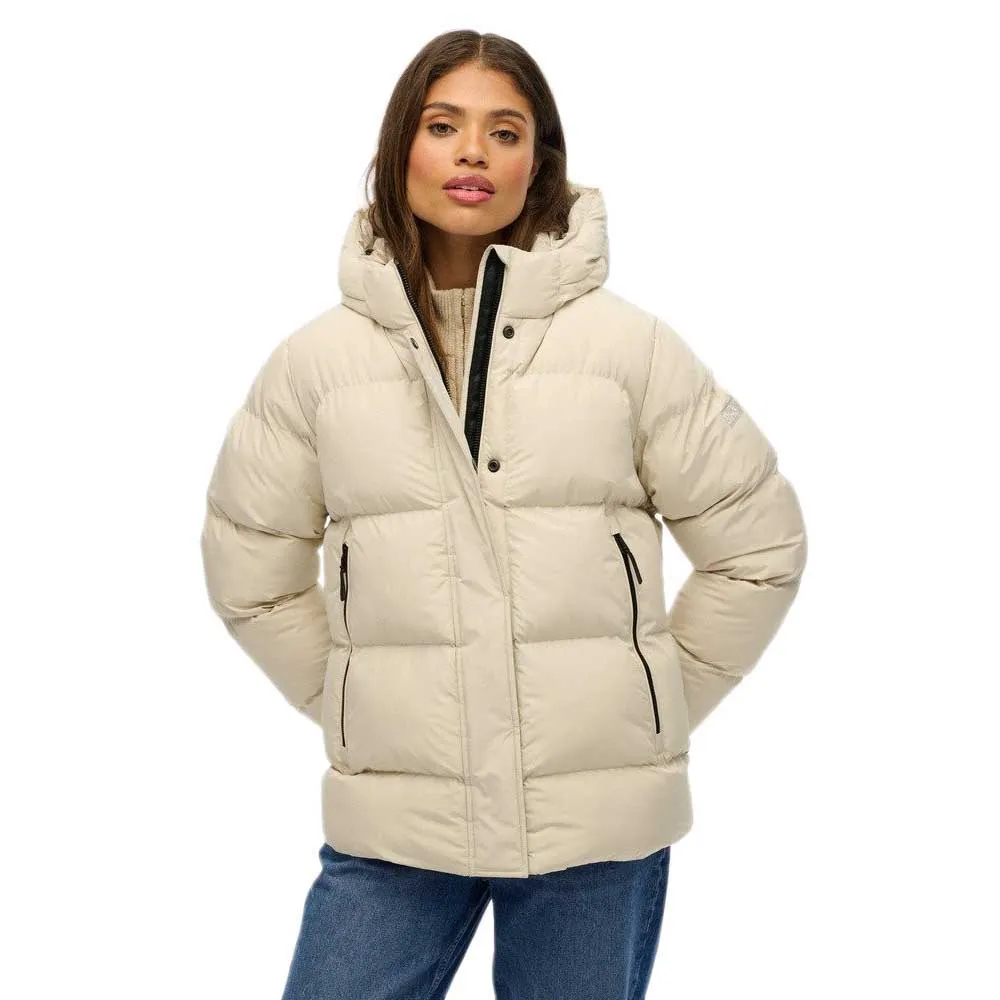 

Куртка Superdry 5 Baffle Sports padded, бежевый
