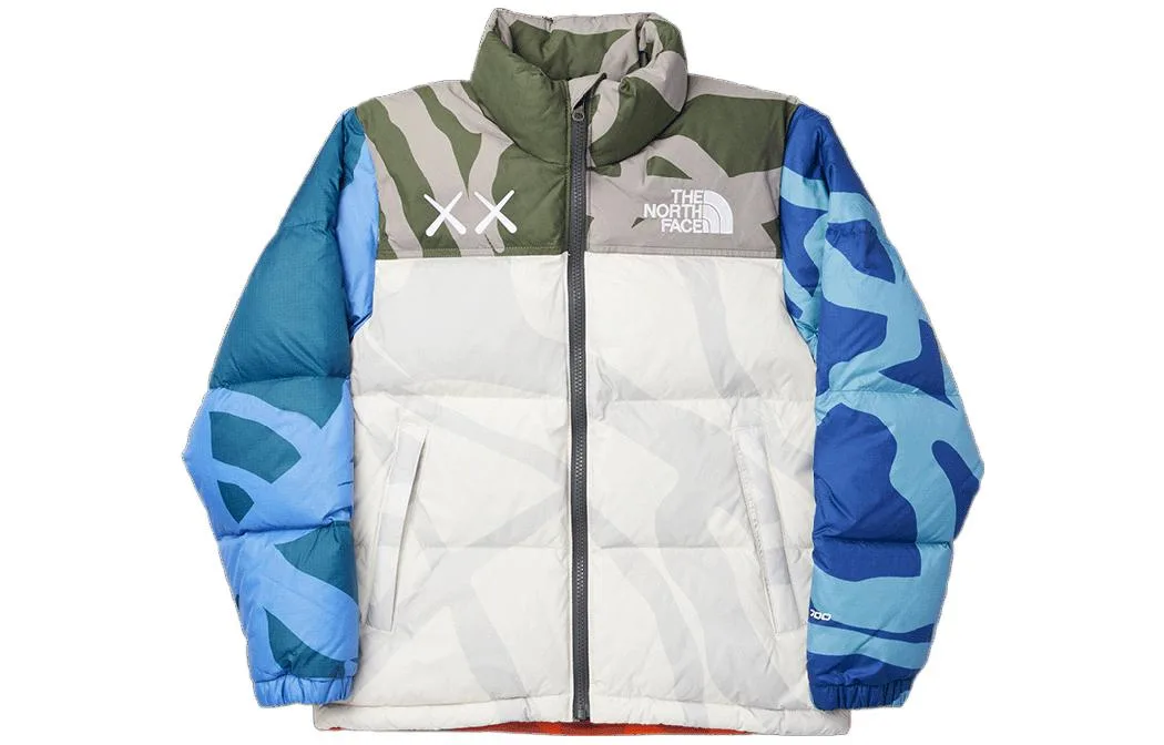 THE NORTH FACE Куртка KAWS Down 1996 Collection Camouflage Blue детская