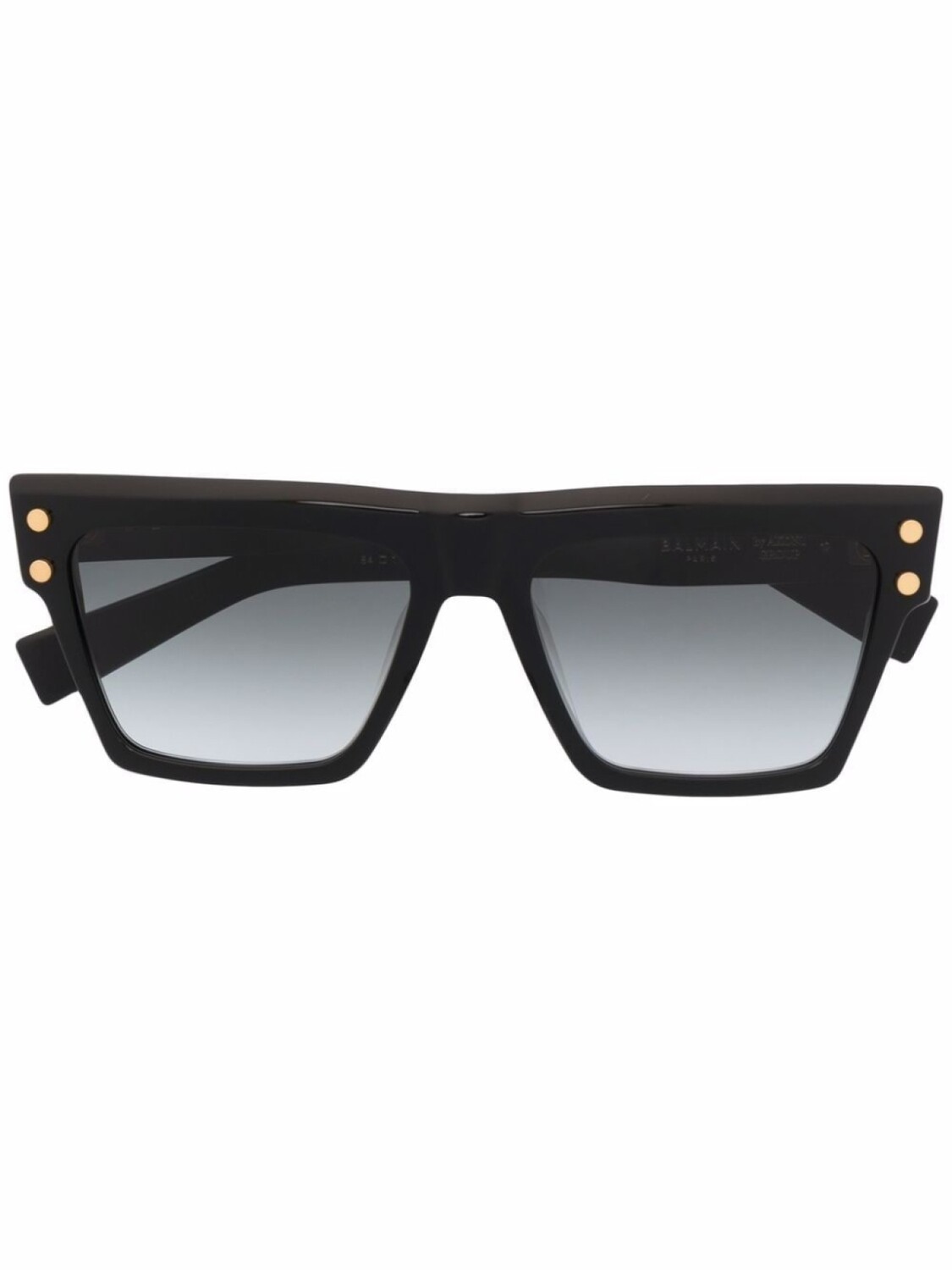 

Balmain Eyewear солнцезащитные очки с эффектом градиента, черный