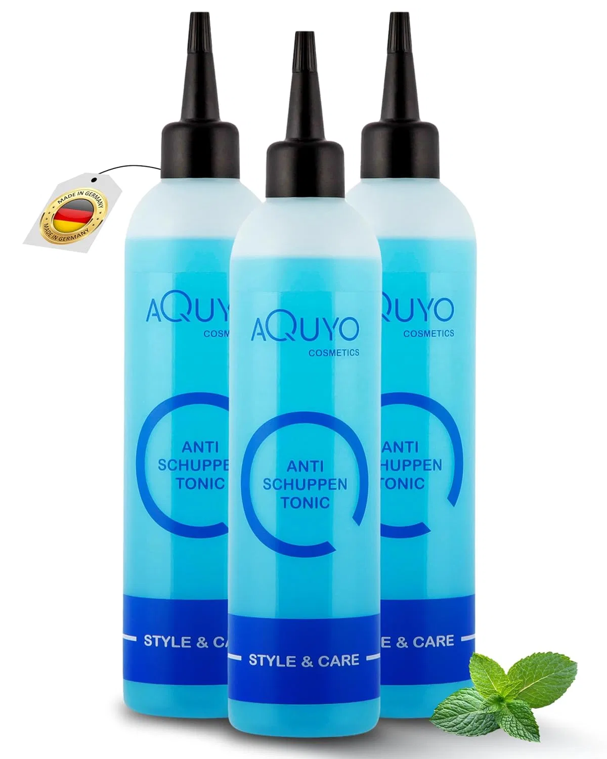 Тоник против перхоти для кожи головы 200 мл, набор из 3 шт. Aquyo Cosmetics