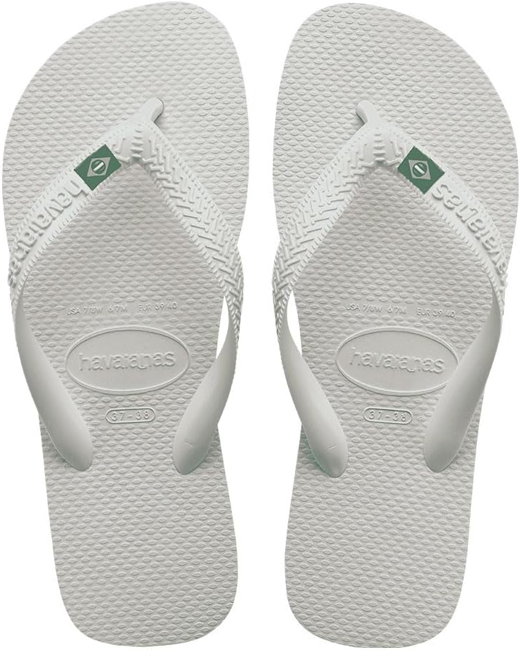 

Шлепанцы Havaianas для взрослых, унисекс, с ремешком между пальцами, белый