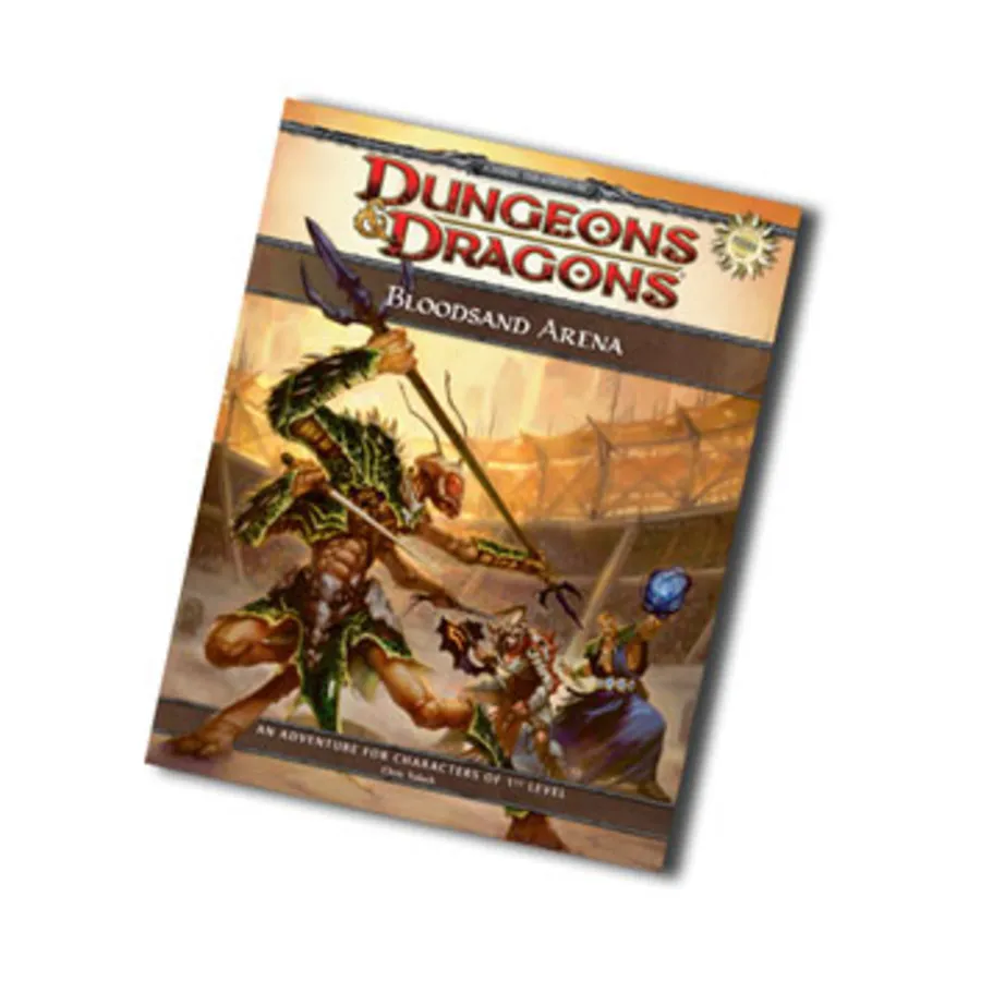 

Bloodsand Arena (Free RPG Day 2010), Dark Sun (4th Edition), мягкая обложка