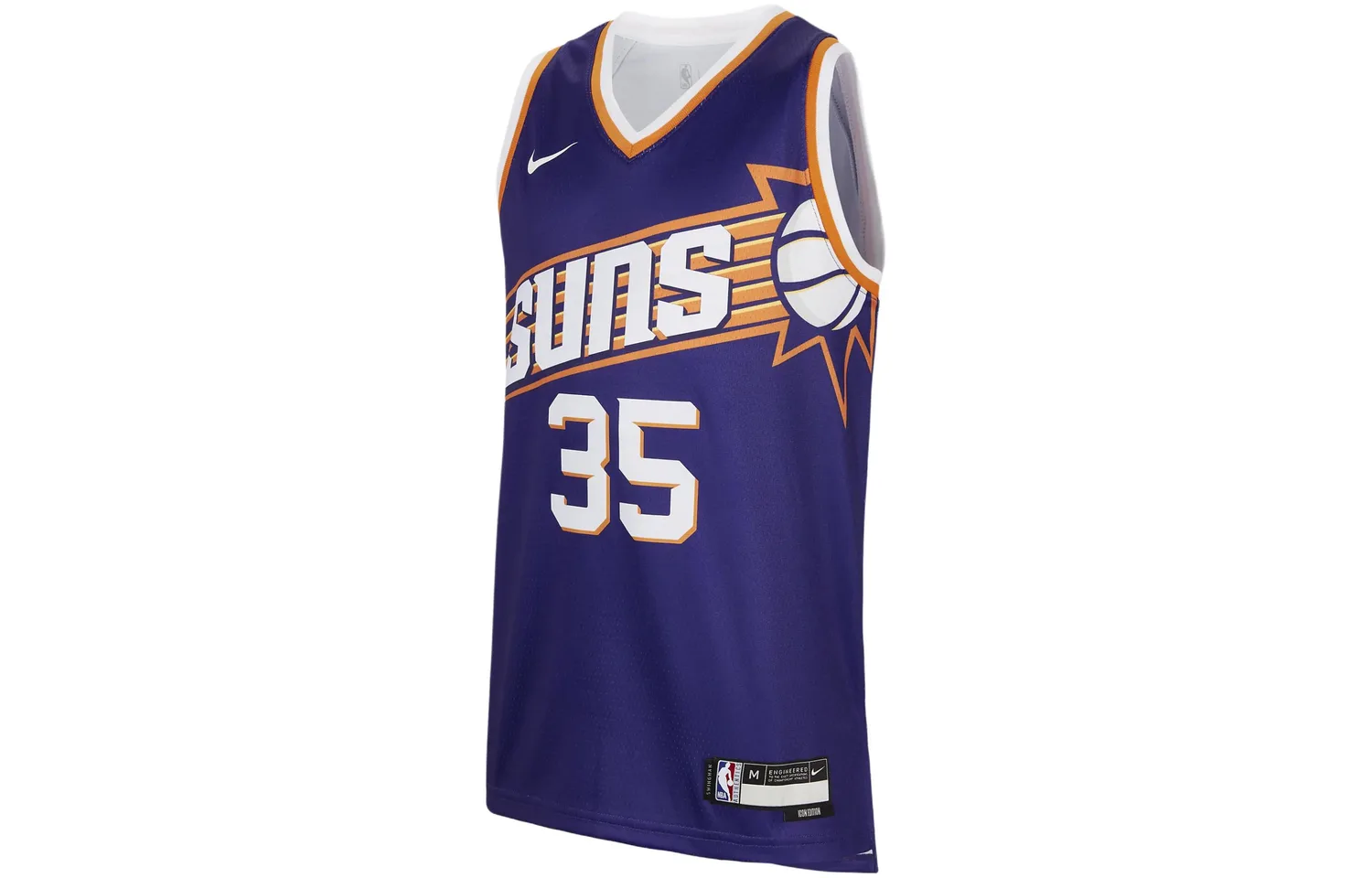 Nike Детская баскетбольная майка Phoenix Suns New Orchid Purple