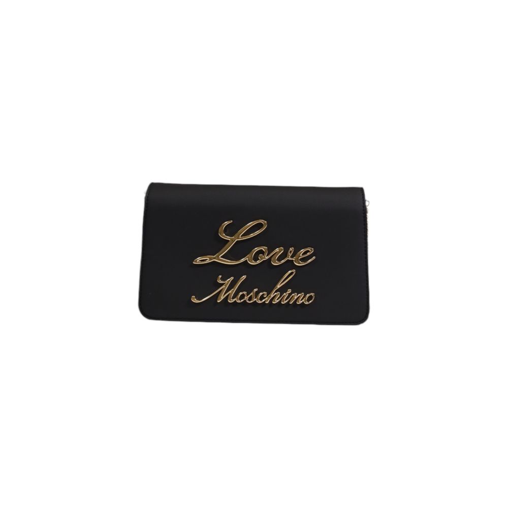 

Черная полиэтиленовая сумка LOVE MOSCHINO