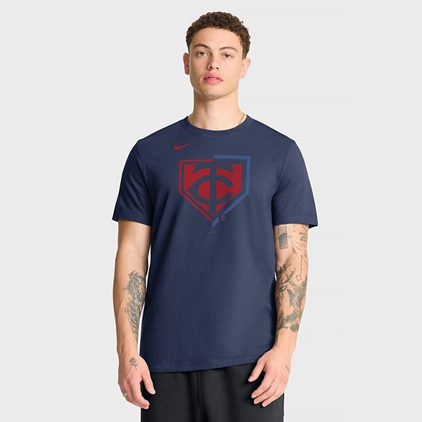 

Мужская футболка Minnesota Twins Icon в темно-синем цвете Nike