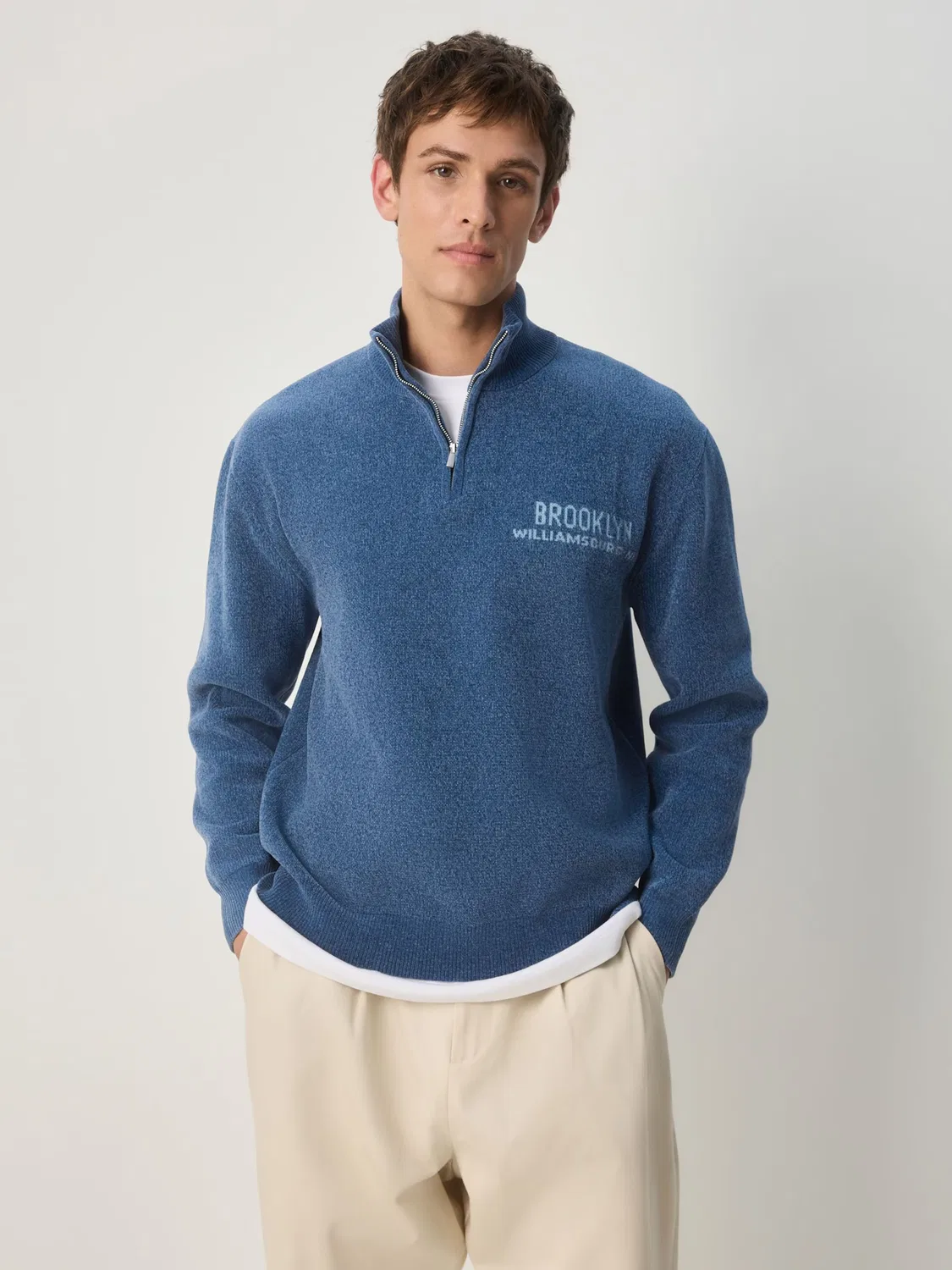 Свитер 'Brooklyn' Next, Blue Denim — фото 2