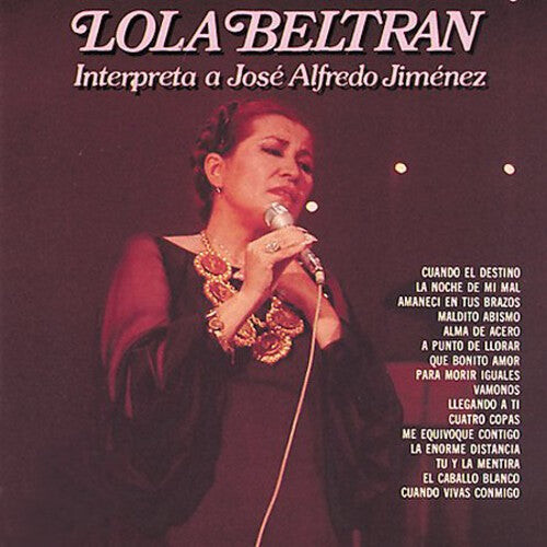 

CD диск Beltran, Lola: Interpreta a Jose Alfredo Jimenez
