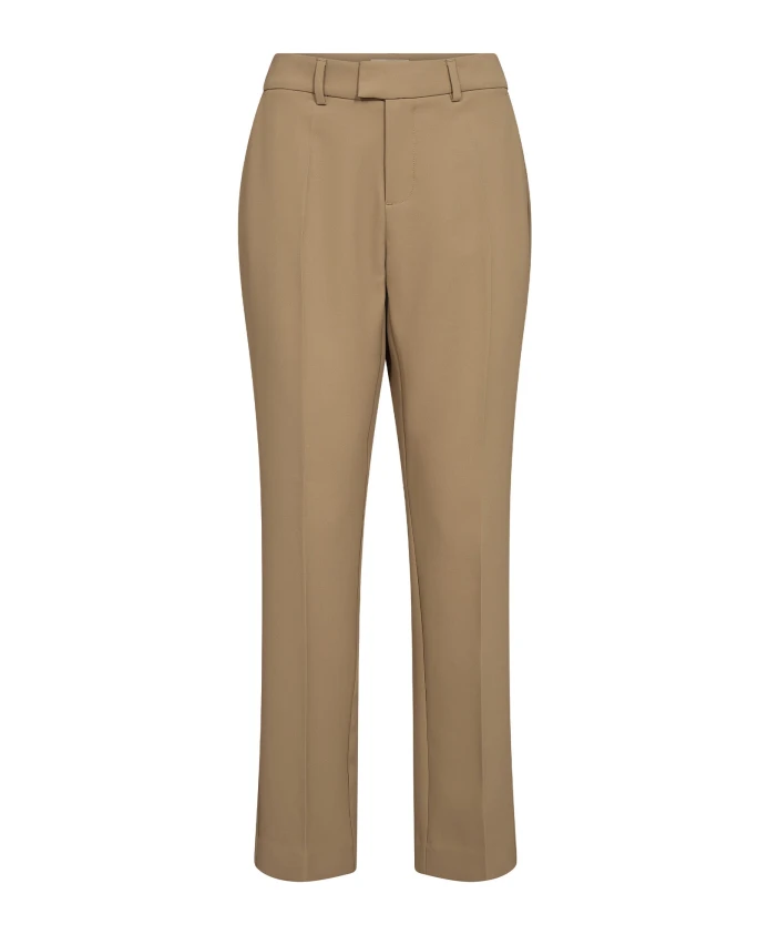 

Классические брюки приталенного кроя, бежевого цвета. Mos Mosh, коричневый