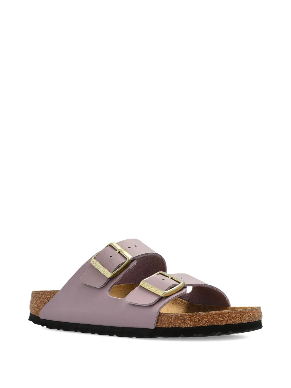 Сандалии Arizona Birko-Flor с пряжками BIRKENSTOCK, фиолетовый — фото 2