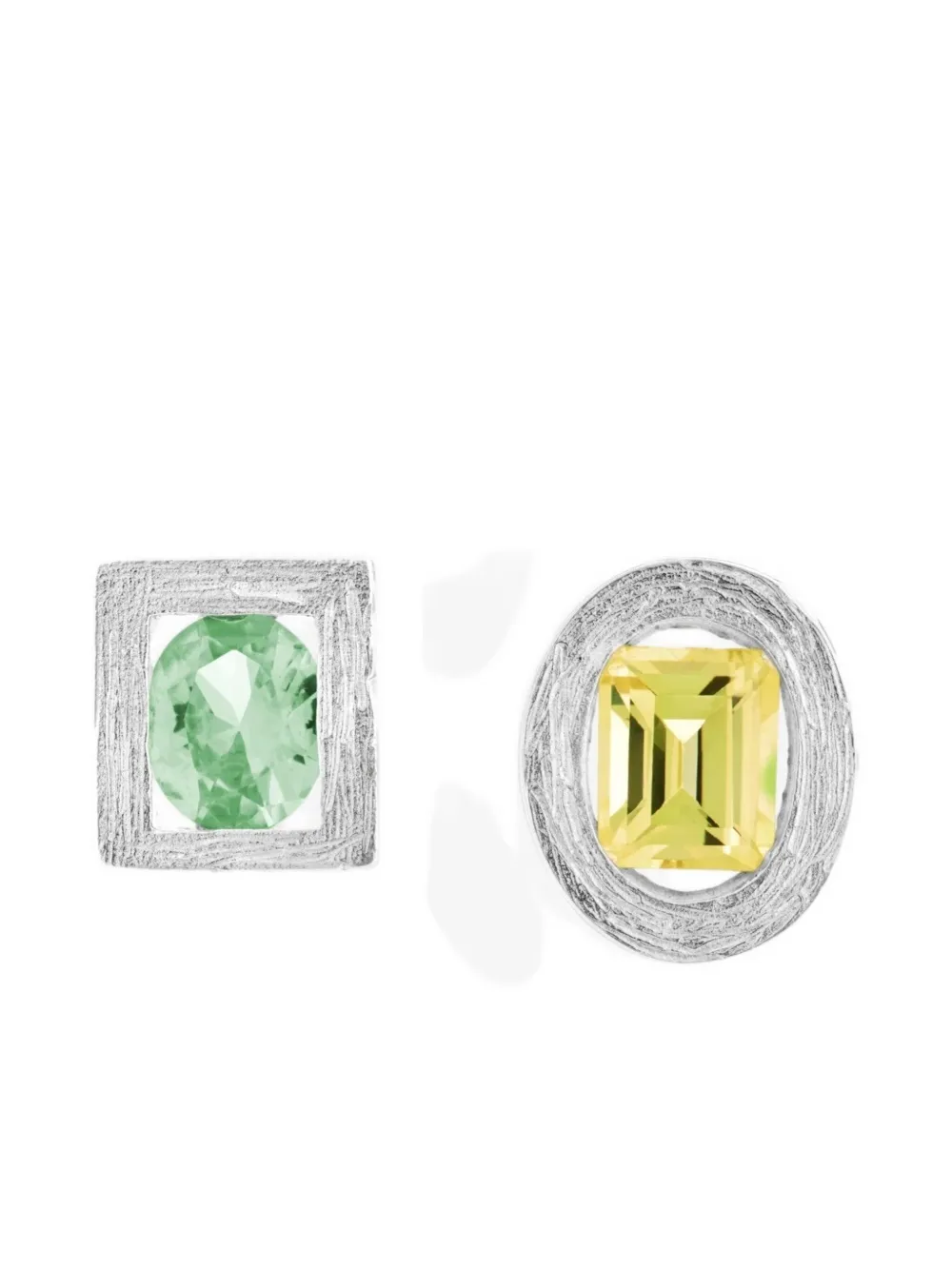 

Серьги разной формы Bleue Burnham, серебристый