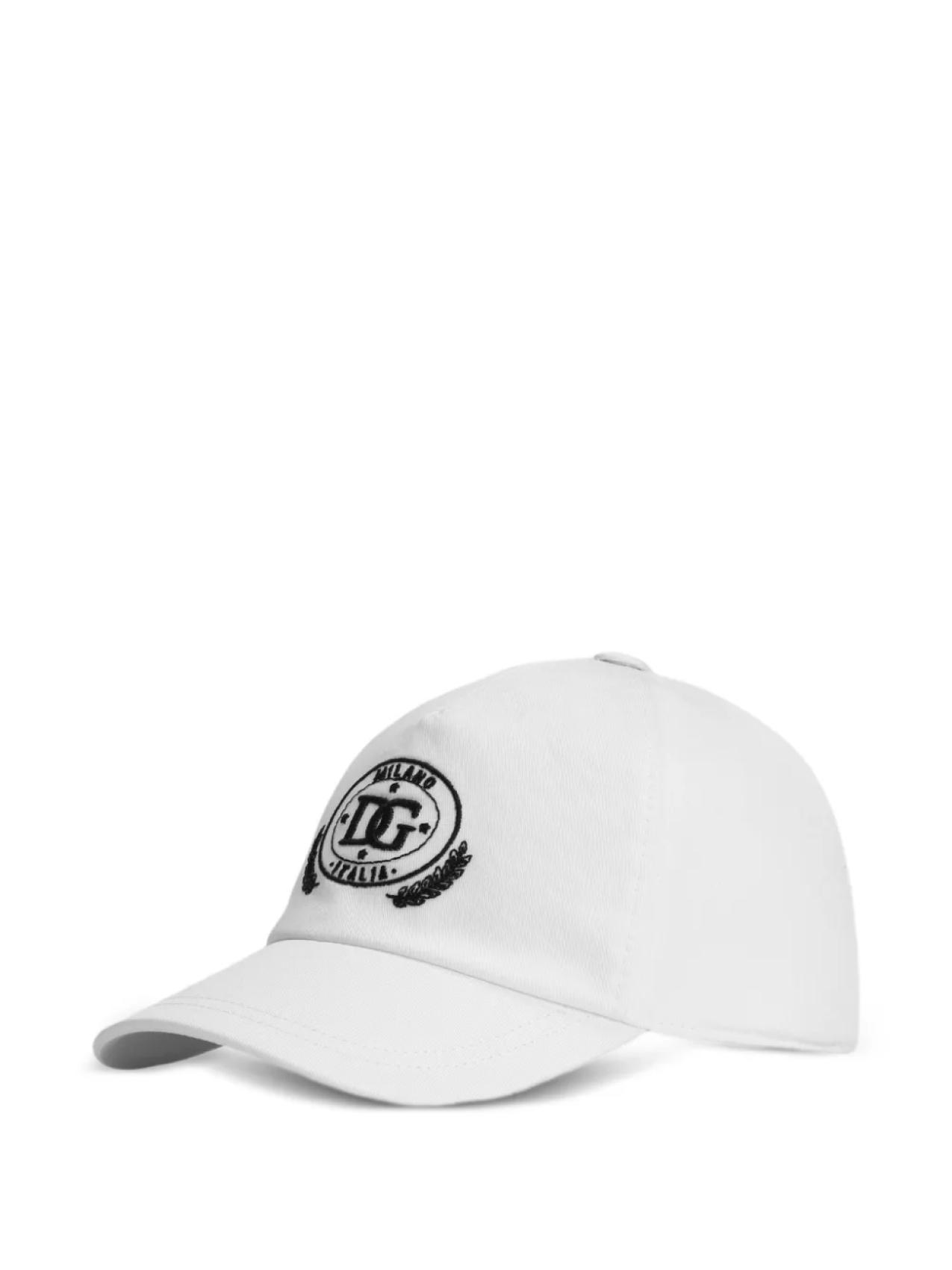 

Dolce & Gabbana Kids бейсболка с вышивкой DG, белый