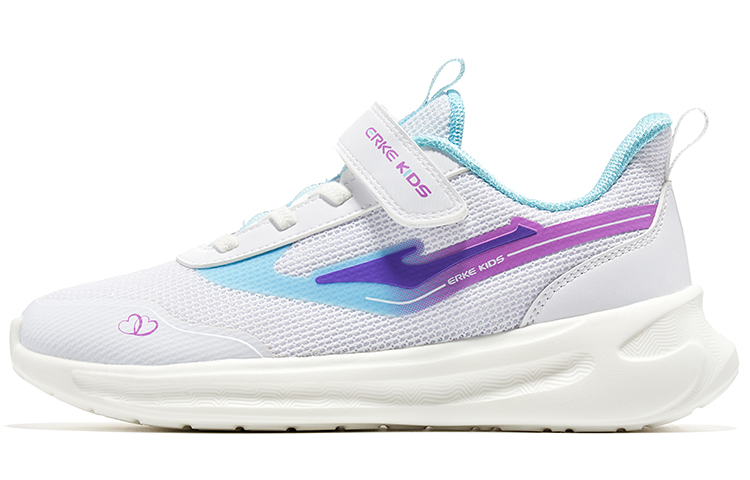 

Детские беговые кроссовки Chasing Shadows белые фиолетовые Kids' ERKE KIDS, белый/Reiki фиолетовый