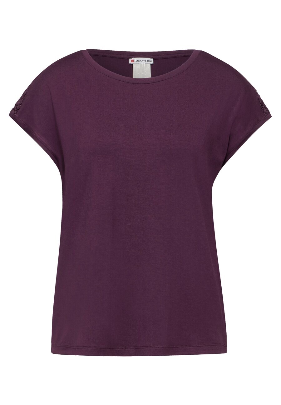 

Футболка STREET ONE, цвет Aubergine