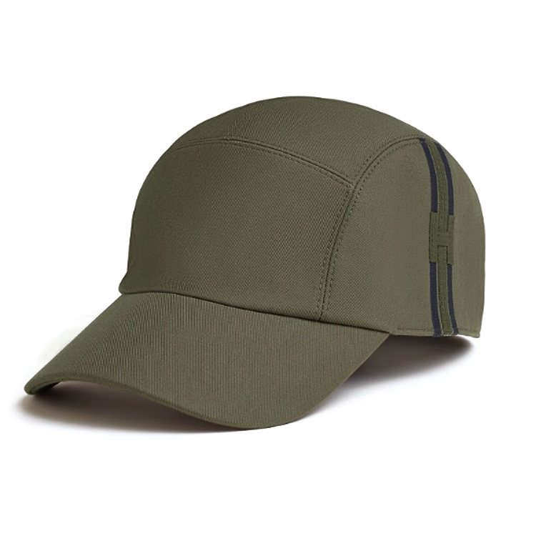 

HERMES Зеленая кашемировая бейсболка мужская, Green