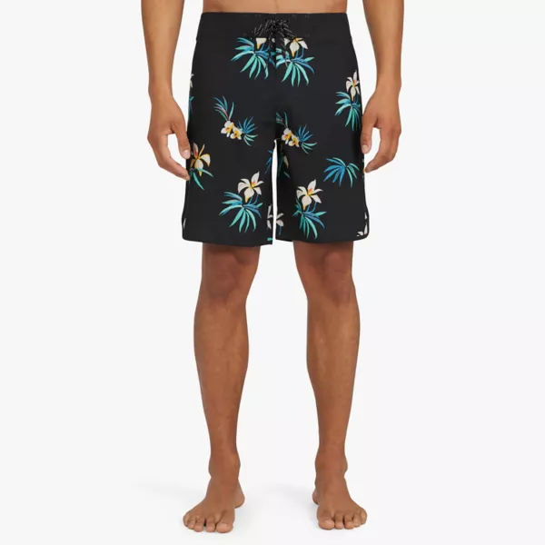 

Мужские шорты для серфинга 9 дюймов с волнистым лифом Quiksilver, черный