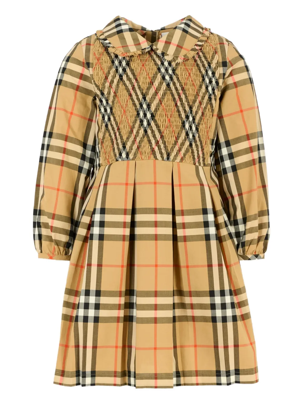 

Платье в складку BURBERRY KIDS, нейтральный