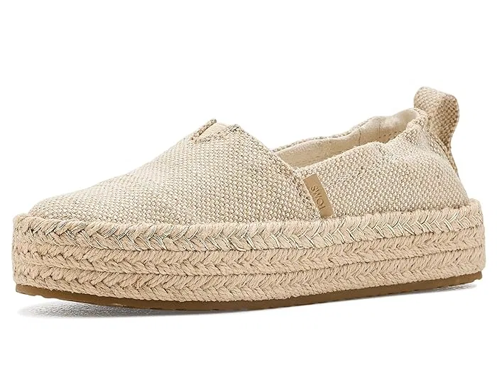 Лоферы Valencia TOMS Kids, Champagne — фото 2